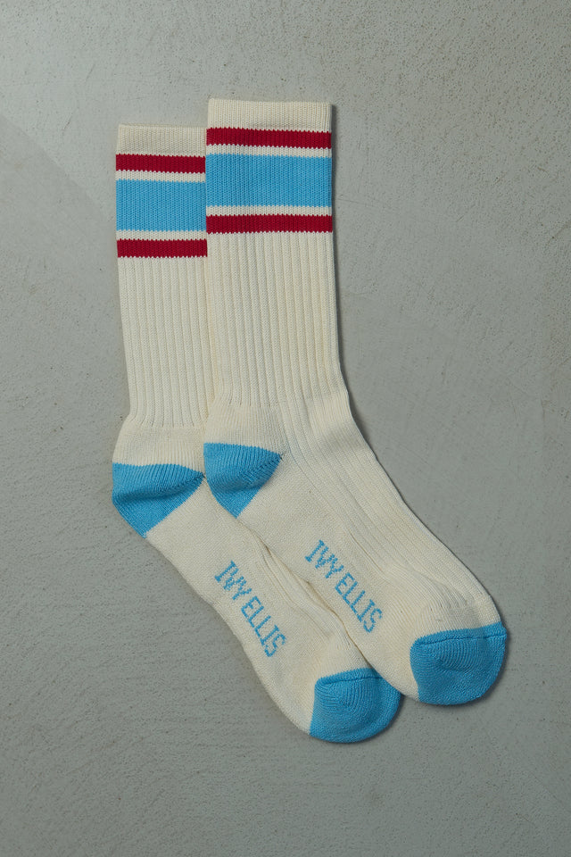 Mens Vintage Sport Crew Socks