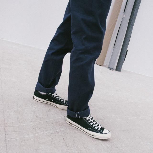 The V-Fit - Japanese Navy Chino Selvedge