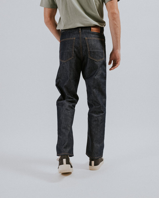 The MakR Jean - Taper Crop - Italian Organic Denim.