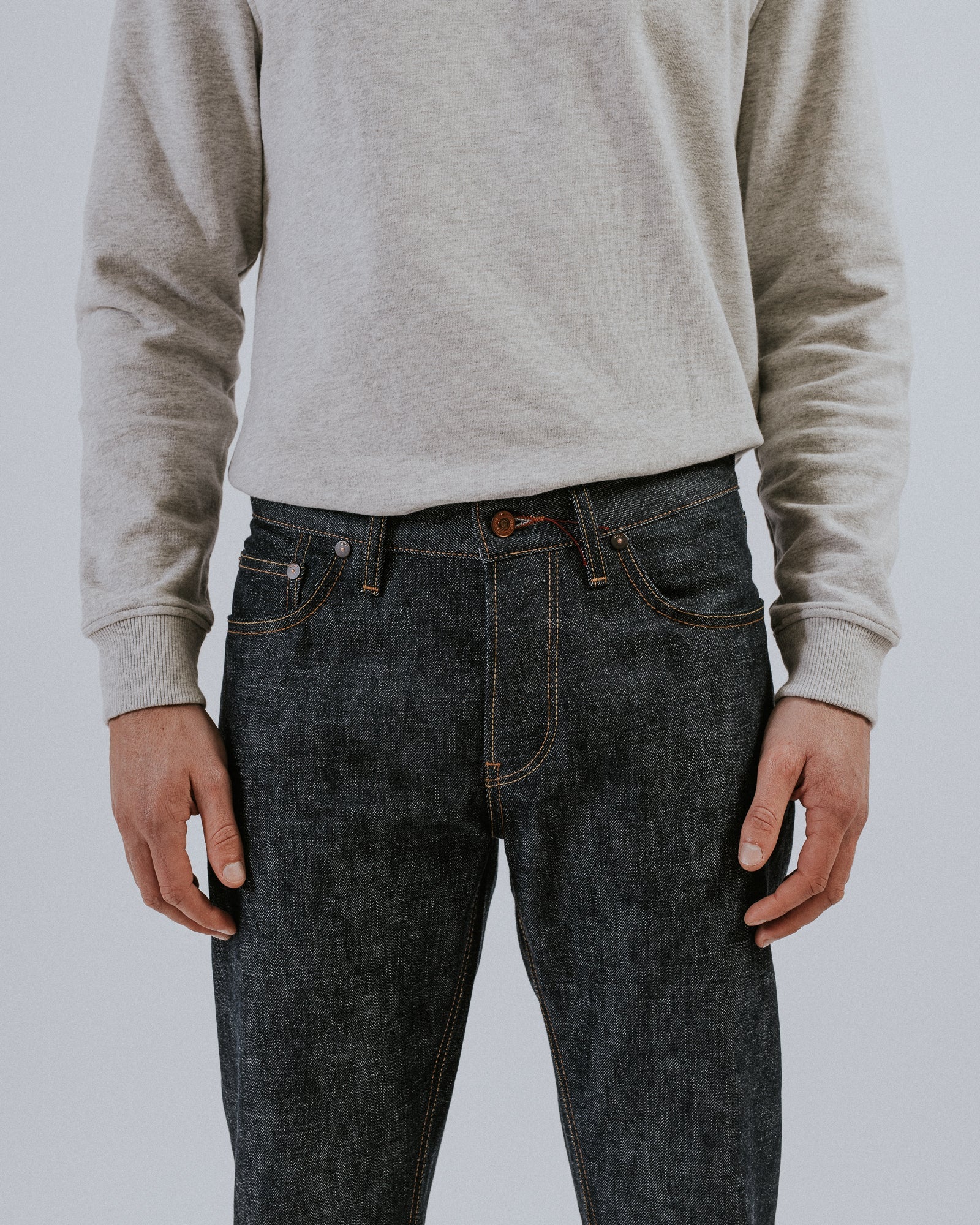 Japan Blue J201 'Circle' Selvedge Jeans (Slim Tapered) - Okayama Denim
