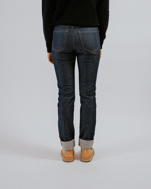 The Eira - Straight Leg - Japanese Indigo Summer Weight Stretch Selvedge