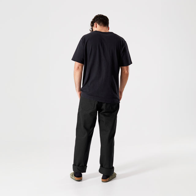 The Morgans - Wide Leg - Double Black Selvedge