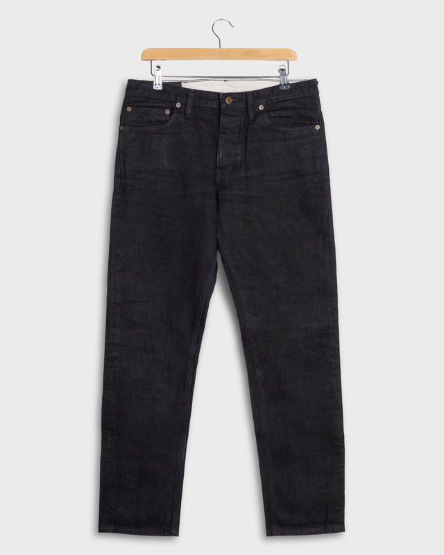 DJB0207 - SlimR Black Selvedge - W32 L30