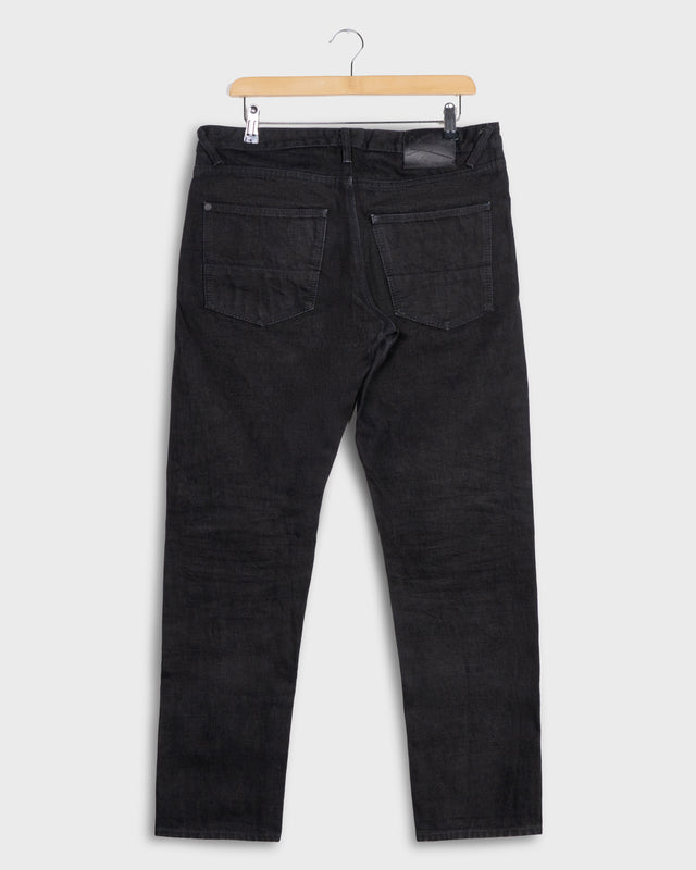 DJB0207 - SlimR Black Selvedge - W32 L30