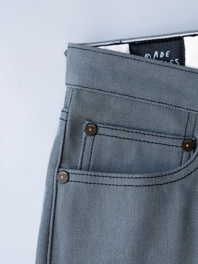 Work - Silver Grey Denim