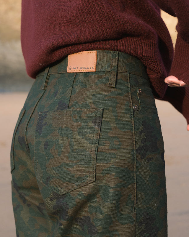 Womens Camo Canvas