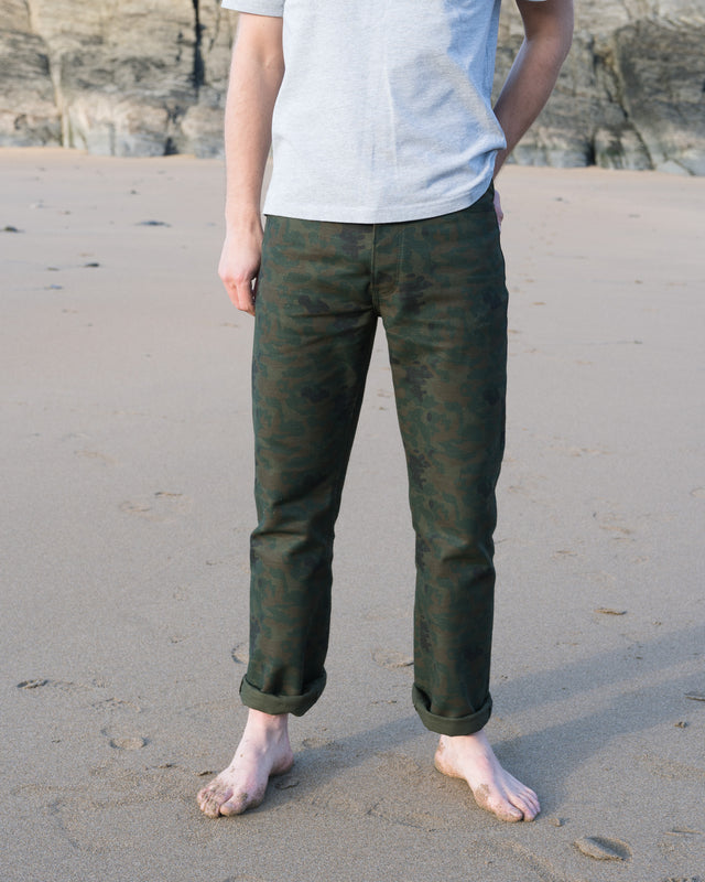 The Morgans@ - Wide leg - Camo Canvas