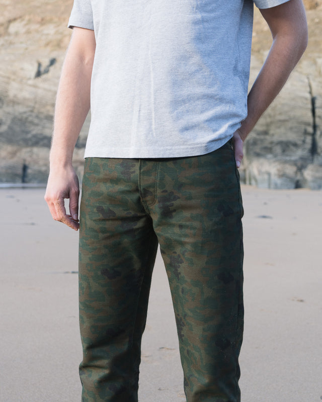 The Morgans@ - Wide leg - Camo Canvas