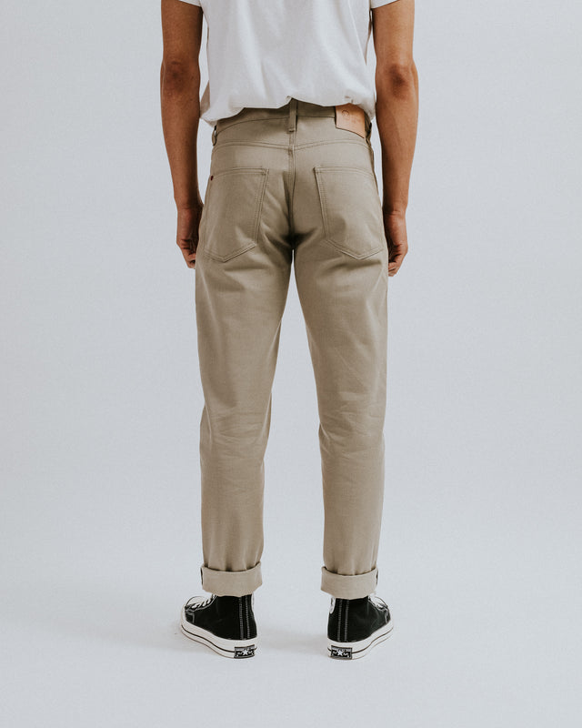 The Hack@ - Japanese Khaki Chino Selvedge