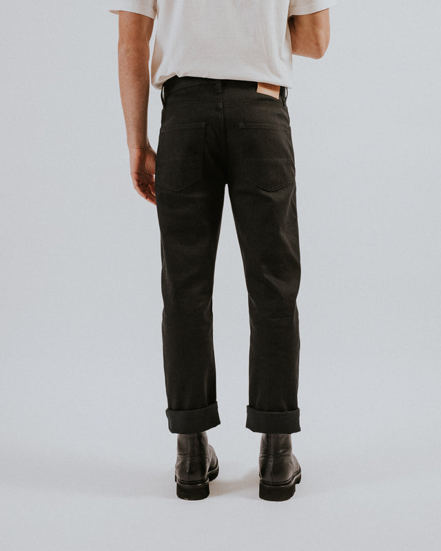 The Work@ - Regular Fit - Double Black Selvedge