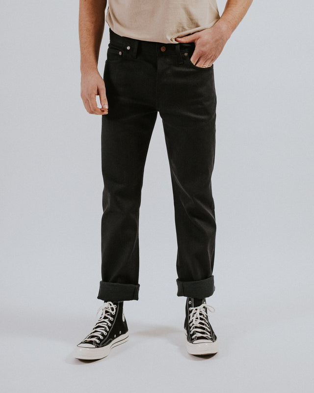 The Hack@ - Slim Fit - Double Black Selvedge