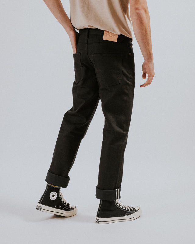 The Hack@ - Slim Fit - Double Black Selvedge