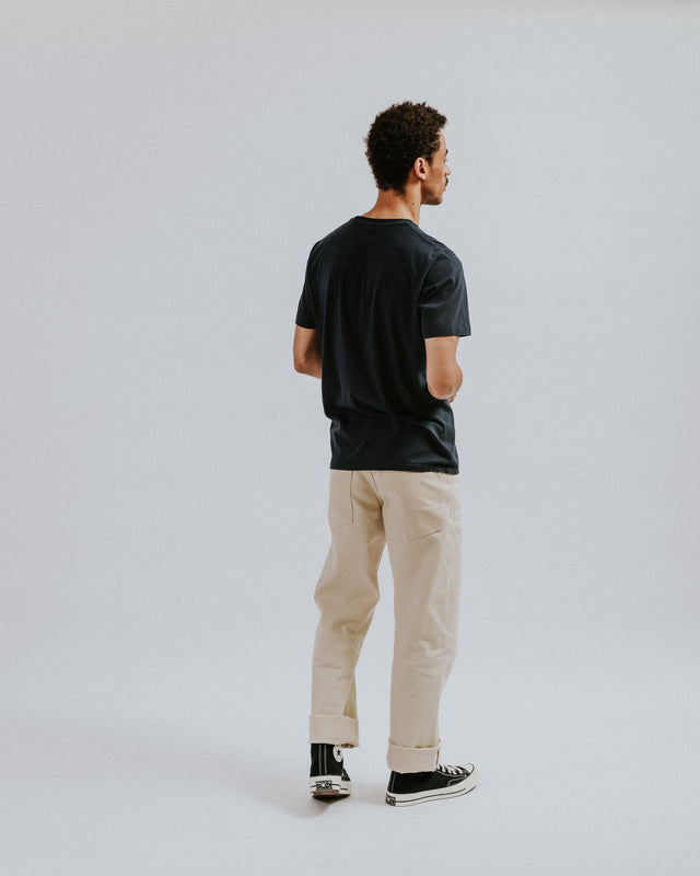 The V-Fit - Tapered -  Ecru Denim.