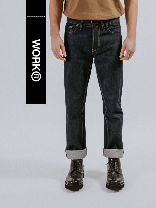 Mens Japanese Grey Weft Selvedge