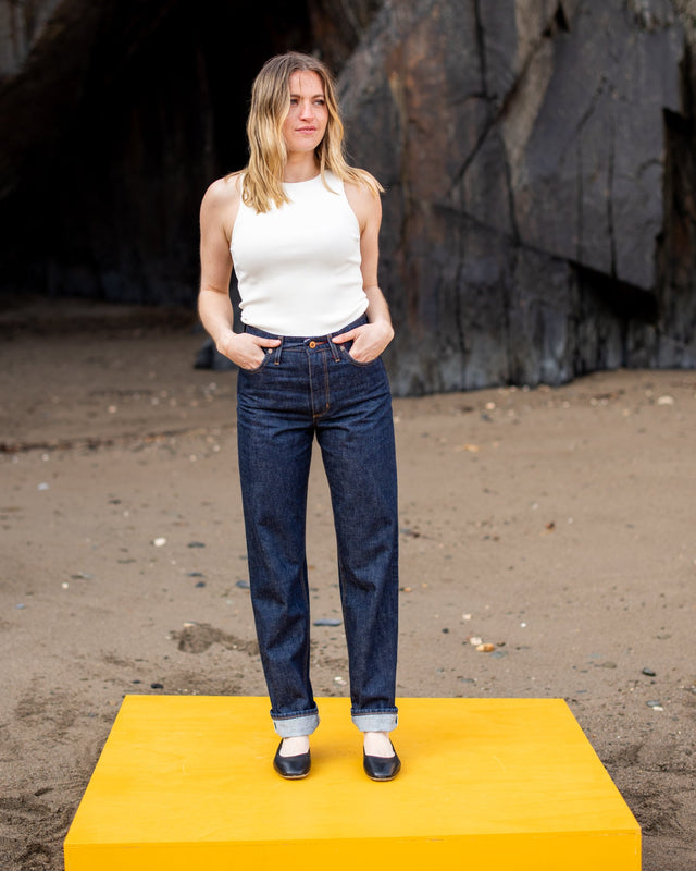 The Peggy - Regular Fit - 12.6oz Japanese Selvedge.