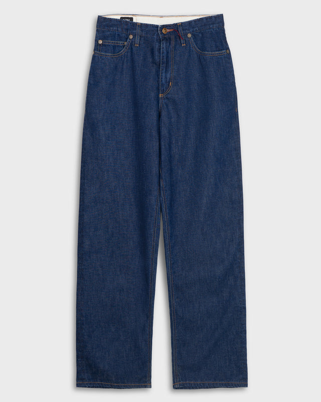The Aurelia - Wide Straight Fit - Linen Selvedge.