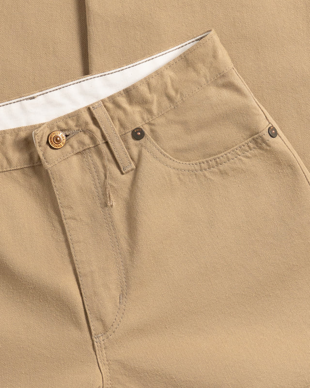 The SlimR - Slim Tapered Fit - Salted Caramel Selvedge.