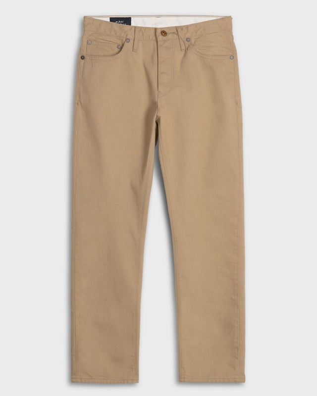 The SlimR - Slim Tapered Fit - Salted Caramel Selvedge.