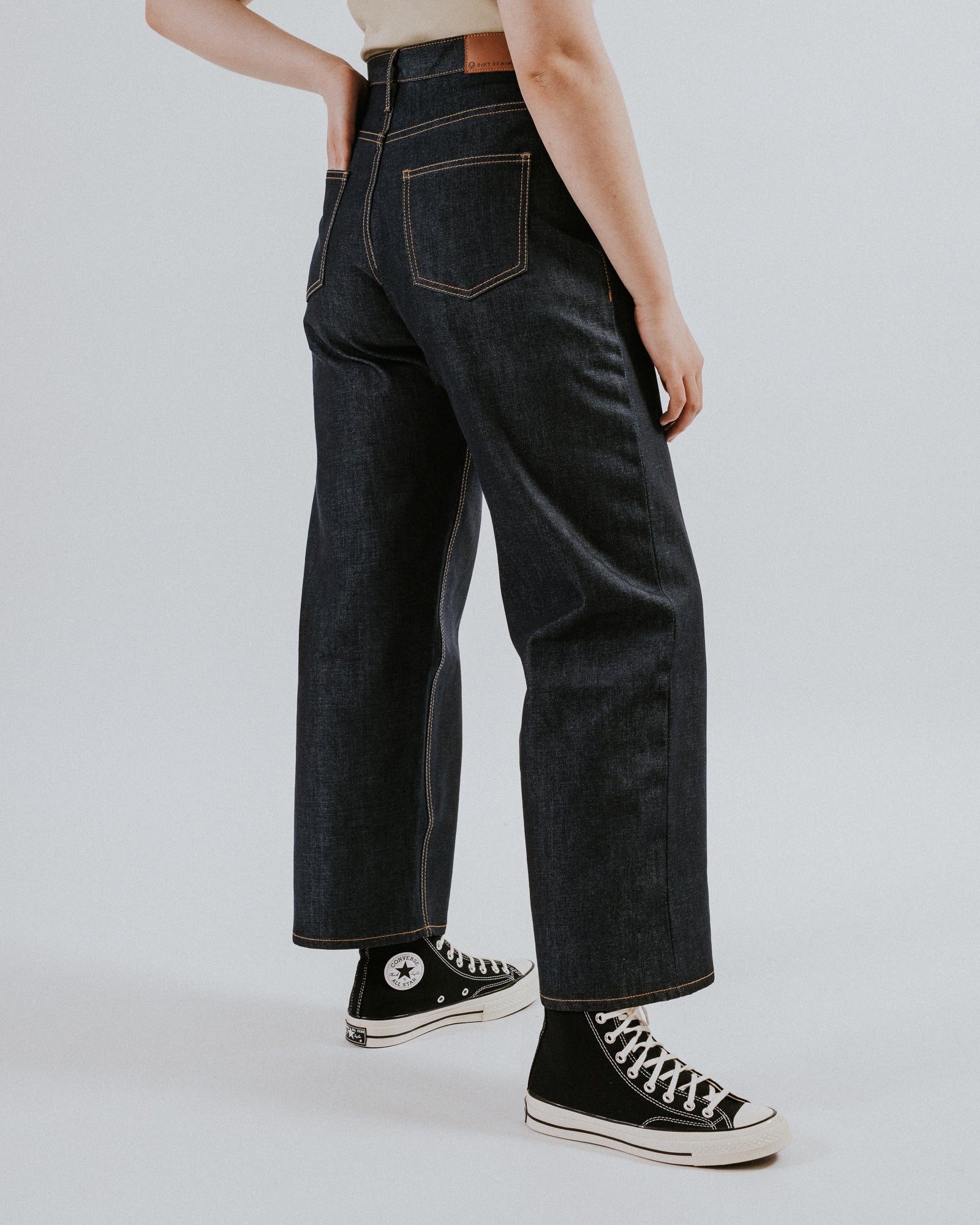 SkinR Selvedge Jeans Indigo - Hiut | Rivet & Hide