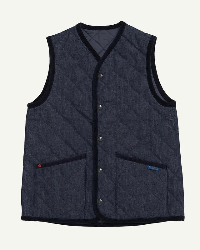 Hiut x Lavenham Reversible Gilet - Womens